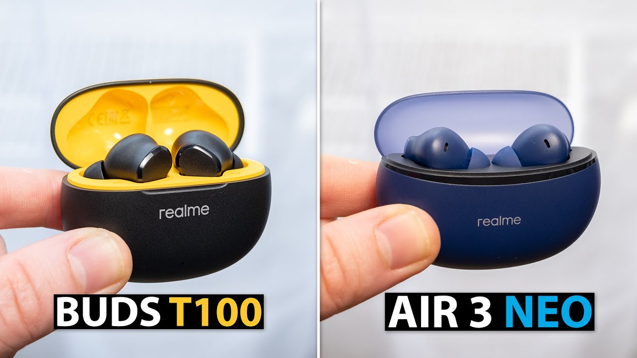 💥 Realme Buds T100 vs Realme Buds Air 3 Neo COMPARATIVA en ESPAÑOL 🔈  ¿Cuál es el MEJOR? 