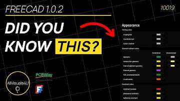🚨 Easy HACK - FreeCAD Colors - FreeCAD Settings - FreeCAD Change Color Of Part