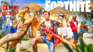 FORTNITE x MEGA MOVIE! 100 Hour Battle Royale in REAL LIFE! by Papa Jake 956,254 views 4 months ago 1 hour, 11 minutes