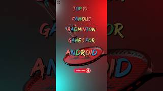 Top 10 Famous Badminton Games For Android #shortsviral #games #badminton screenshot 1