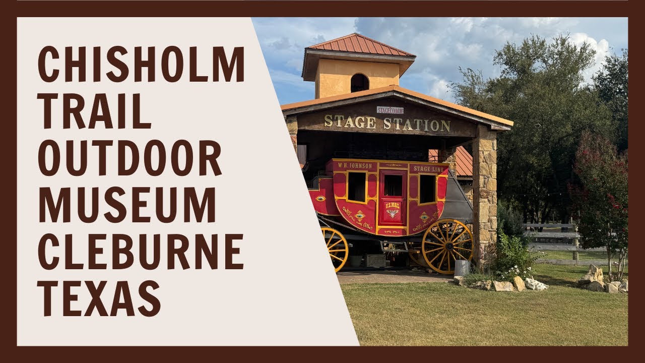 Exploring the Chisholm Trail and Big Bear Native American Museum (Cleburne, Texas)
