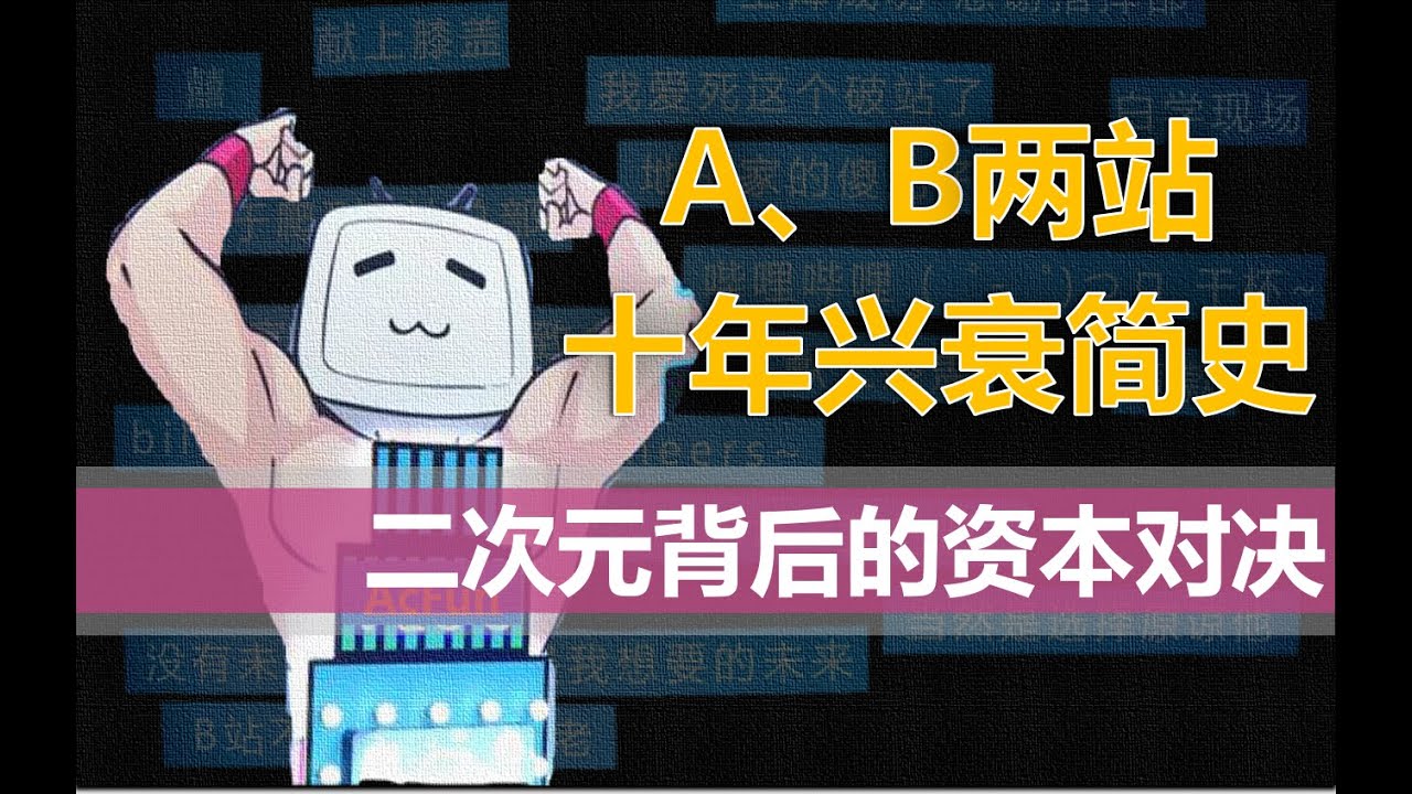 ⁣【中国商业史05】A、B两站十年兴衰简史 ：复盘二次元世界背后的资本博弈——冲浪普拉斯