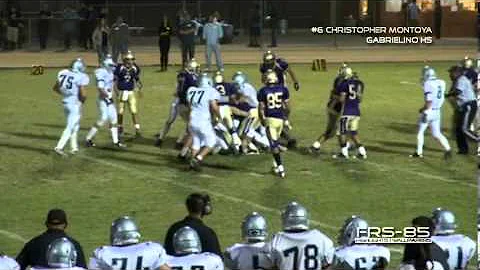Gabrielino Eagles Christopher Montoya 2012 Highlig...