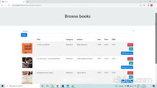 Bookstore - Spring Boot and Thymeleaf Applicaton