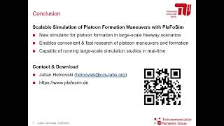 Scalable Simulation of Platoon Formation Maneuvers with PlaFoSim