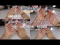 AMAZON PRESS ON NAILS UNDER $7! | LASTING + REUSABLE Press On Nails + GIVEAWAY | JoFay Fashion