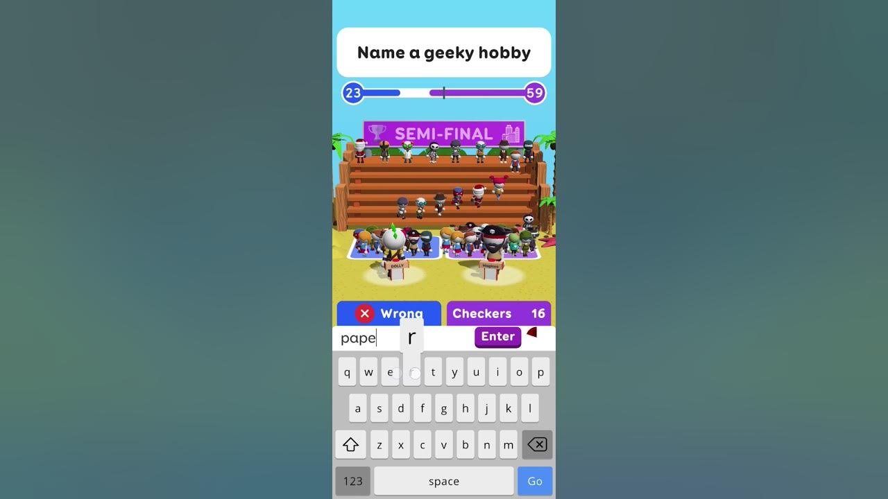 Guess their answers name a geeky hobby gaming trendingshorts 2022 