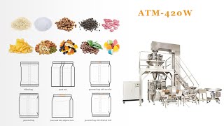ATM 420W High Accuracy 10 heads electronic scale automatic weighing machine