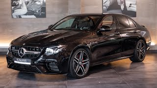 2018 Mercedes AMG E63 S Premium Plus - Obsidian Black Metallic - Walkaround \& Interior [4K]