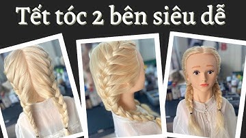 Hướng Dẫn Tết Tóc 2 Bên Đơn Giản Nhất | Thắt Bím Tóc 2 Bên Cho Bé | Phương Cao