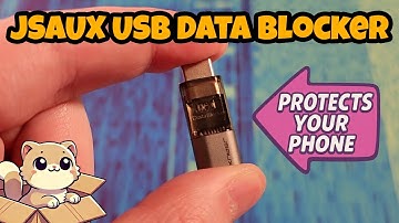 JSAUX USB Data Blocker Review & Test (USB-A & USB-C) 🔒 Stop Juice Jacking!