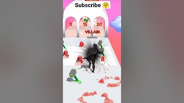 Hero Verse Run 😧💪😼 Gameplay Walkthrough | All levels | Android, ios mobile games | #shorts games