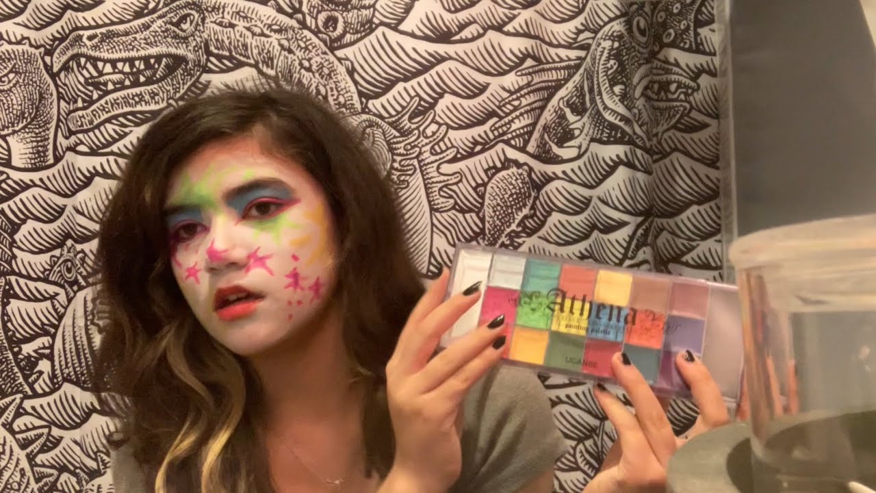 Loser reviews Athena face paint palette 