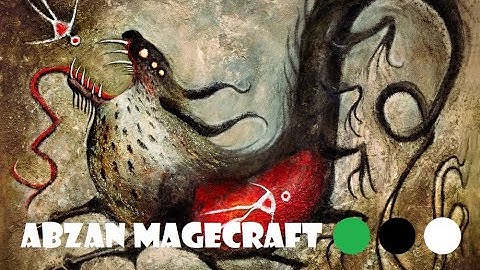 MTGA - BrewLab  - ABZAN MAGECRAFT  🟢⚫️⚪️