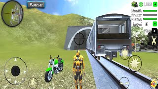 Süper Kahraman Çelik Demir Robot - Super Crime Steel Iron Flying Mech Robot #8 - Android Gameplay screenshot 5