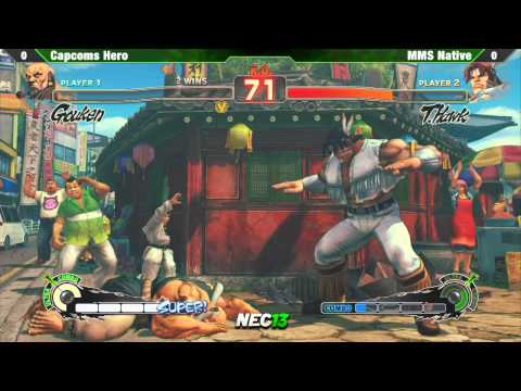 Capcoms Hero vs MMS Native - NEC13 SSF4 AE2012 Singles