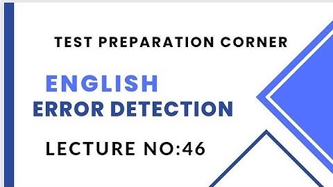 Error Detection lecture No:46|BPS 5 to BPS 15 |Spcs |FBR |FIA| MPT