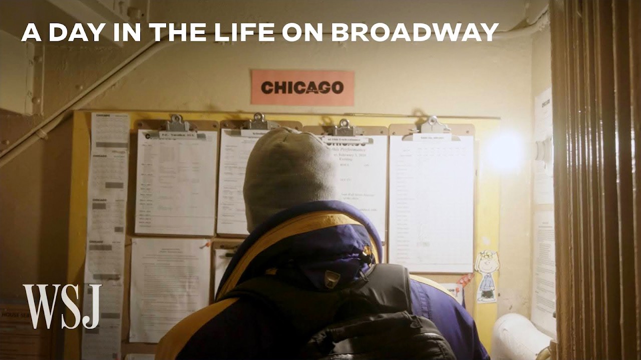 Inside a 12-Hour Workday Behind a 2-Hour Broadway Show | WSJ