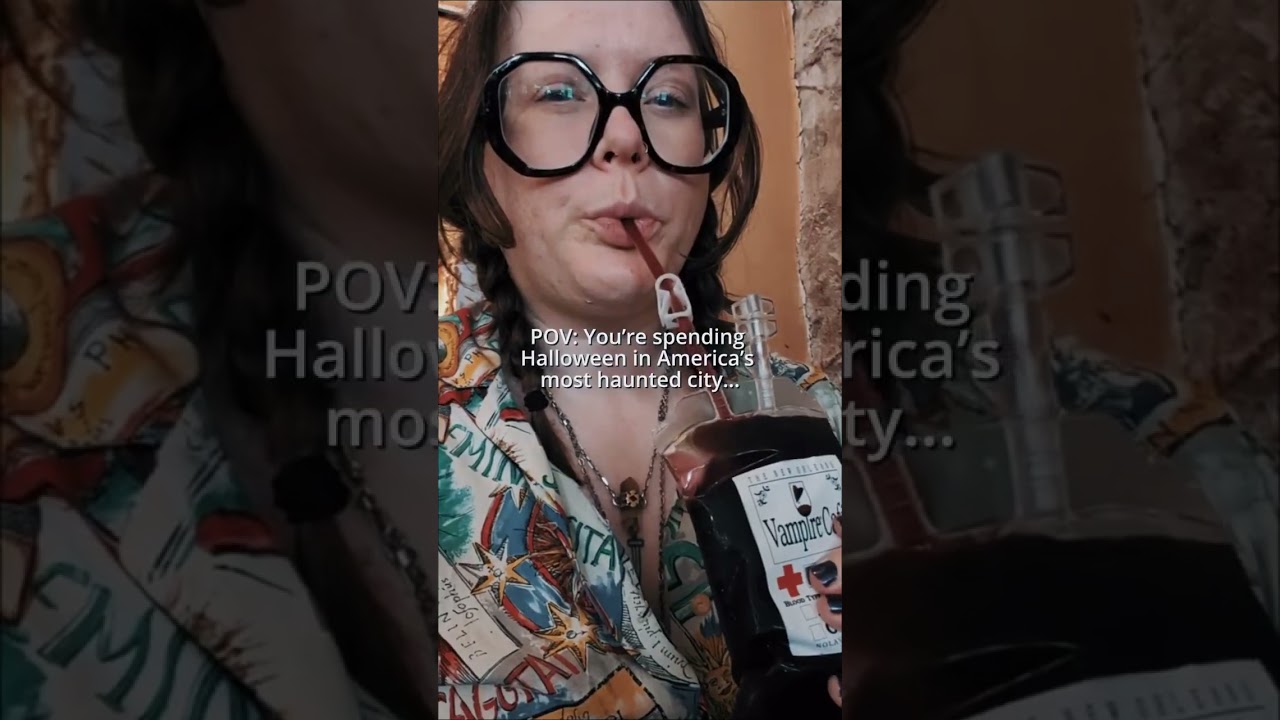 POV: You’re spending Halloween in America’s most haunted city…