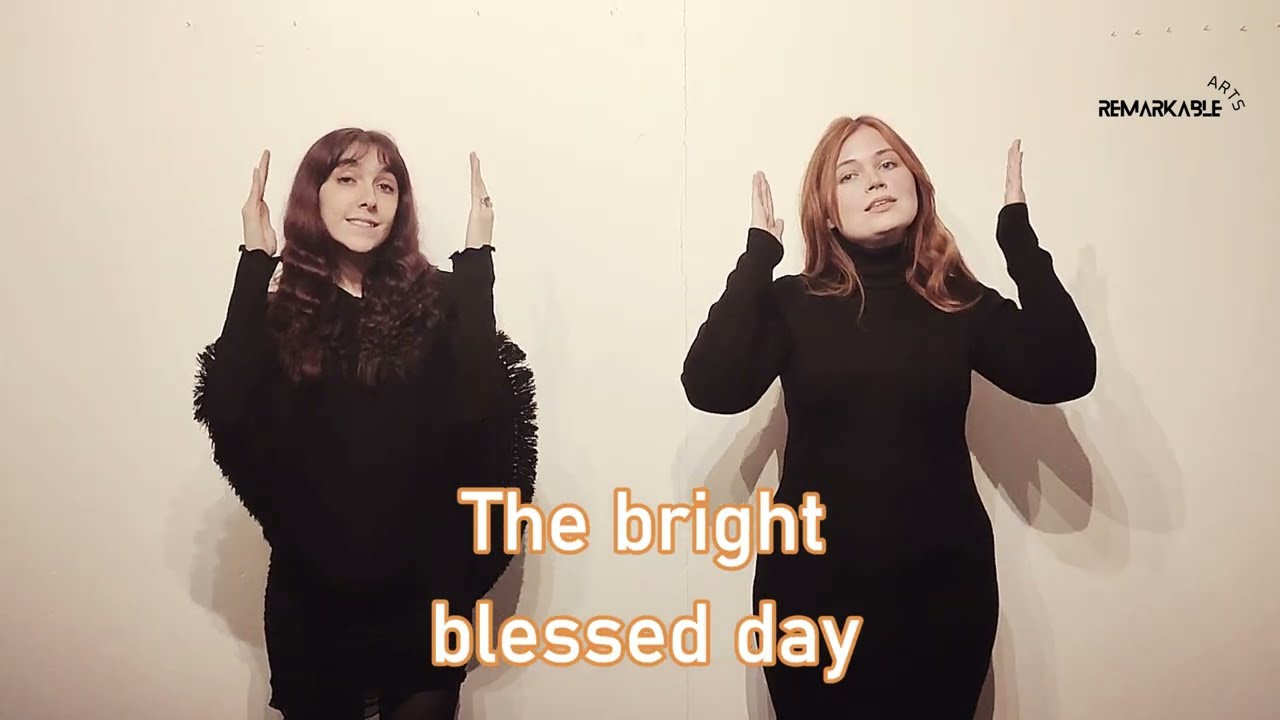 What A Wonderful World - Signing & Lyric Video - YouTube