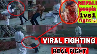 Viral Fighting 1 Vs 1 Nepali Real Fighting Scene Viral Fight Nepal 