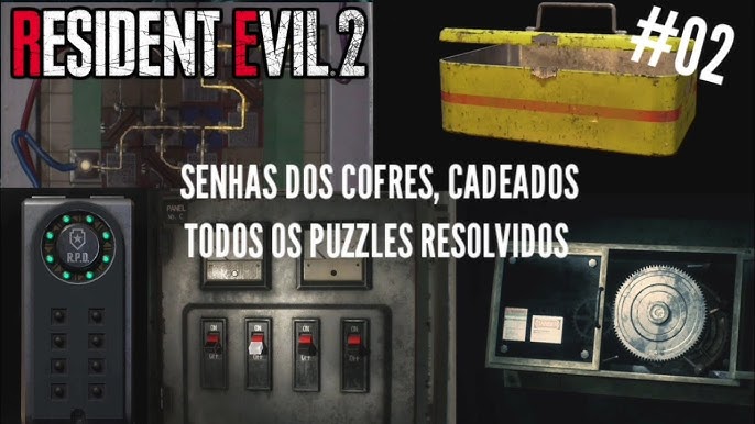 Resident Evil 2: Todas senhas e combinações de cofres e armários -  29/01/2019 - UOL Start