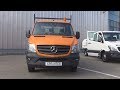 Mercedes-Benz Sprinter 516 CDI 3-seats Tipper Truck (2018) Exterior and Interior