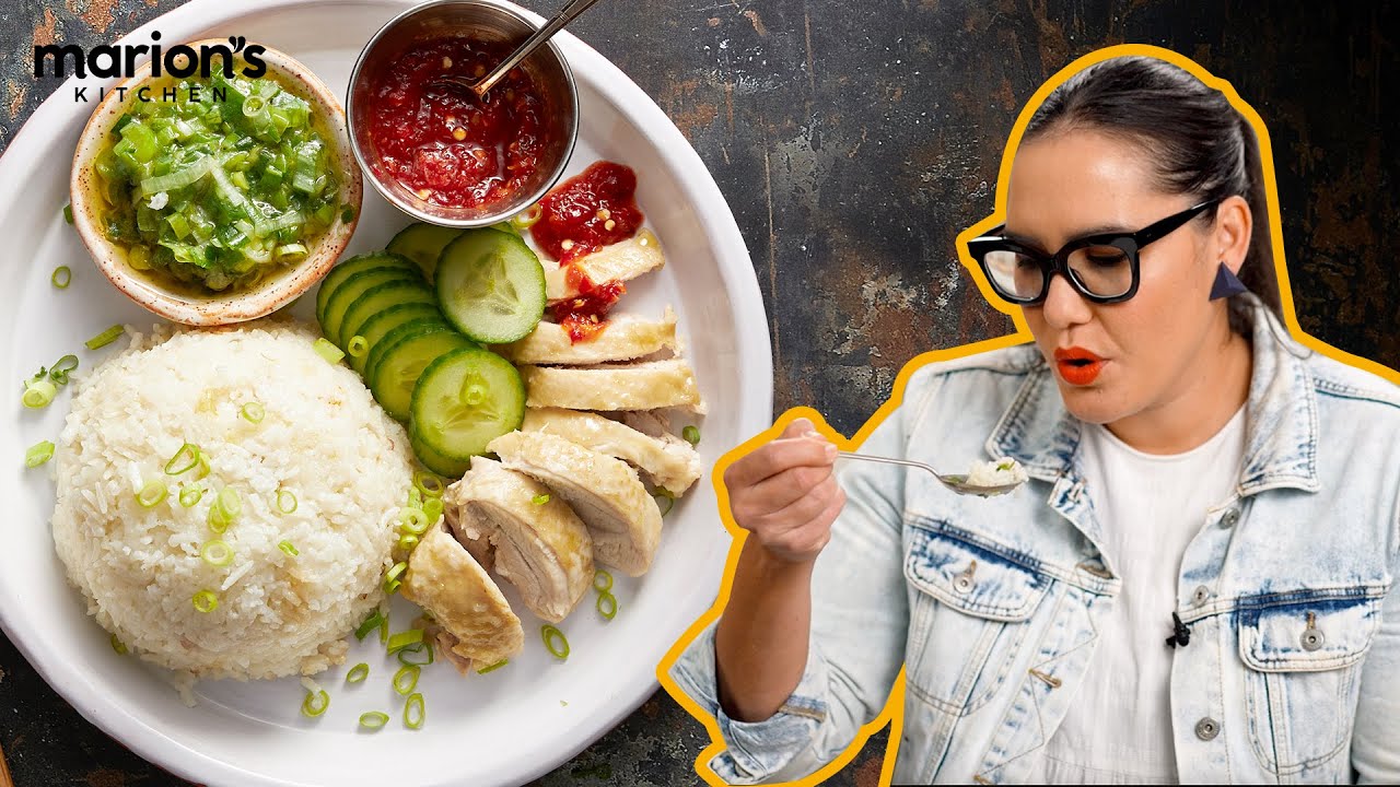 Hainanese chicken rice made EASIER | Marion’s Kitchen