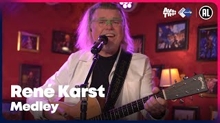 René Karst - Hitmedley (met o.a. Dat interesseert me echt geen ene reet) (LIVE) // Sterren NL Radio