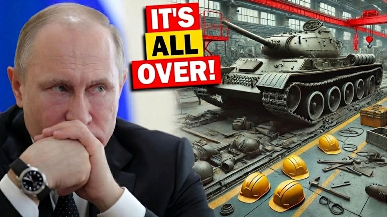 25,000 Russian Workers Turn on Putin amid the Tank Industry’s Collapse—MASS LAYOFFS Hits Moscow