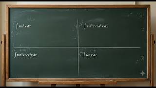 4 Trigonometric Integrals You Must Know for Calculus Exams Smooth Integrals