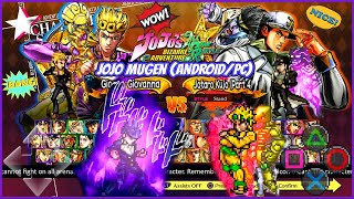 JOJO MUGEN - JoJo's Bizarre Adventure All Star Battle R MUGEN Original All Super Moves (Android/Pc)