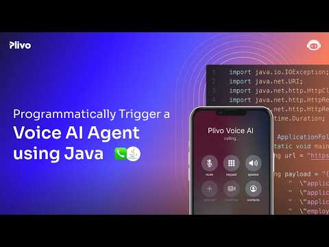 Programmatically Trigger a Voice AI Agent using Java