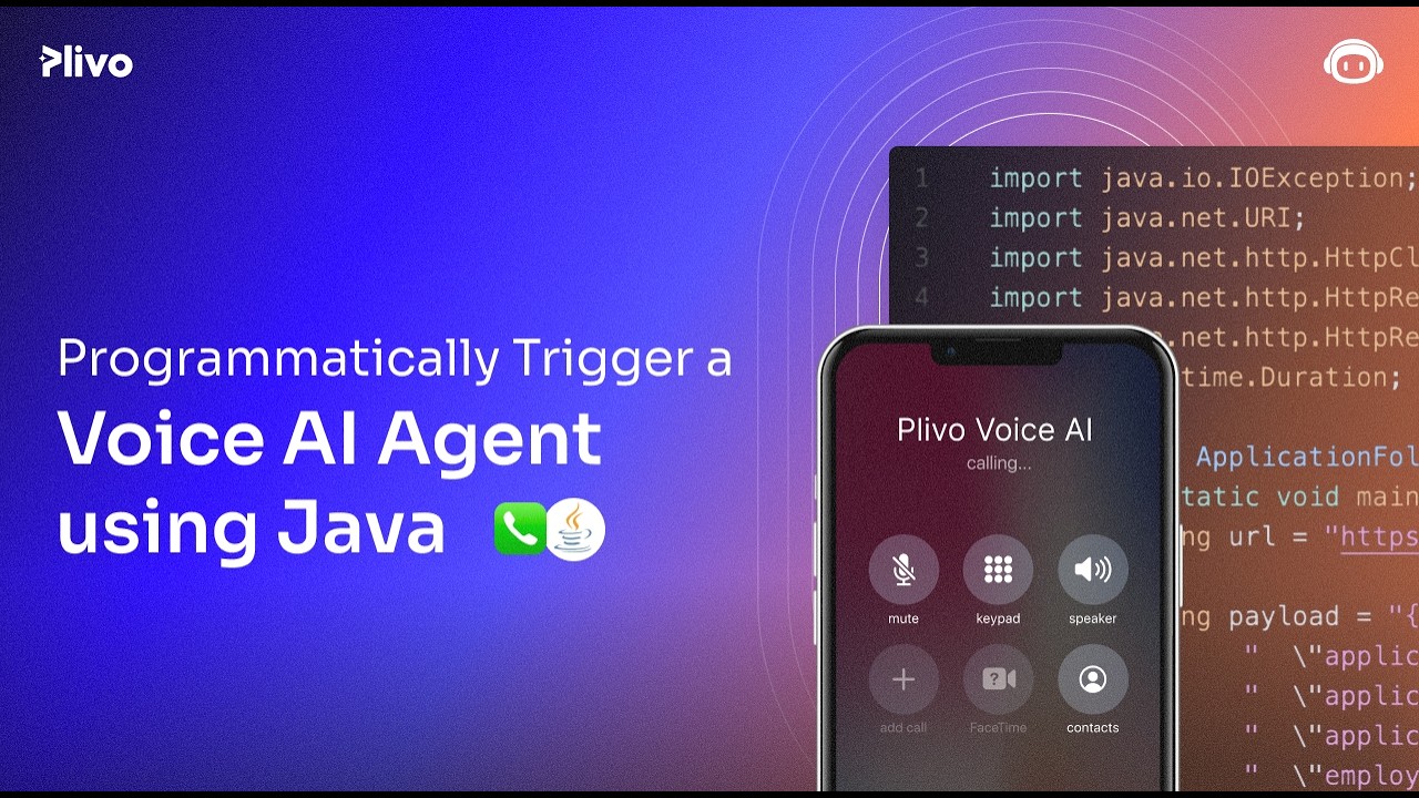 Programmatically Trigger a Voice AI Agent using Java - YouTube