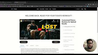 Unlocking Fitness Goals: Inside Fit Track | Zubayer Aurnab's Project Description screenshot 2
