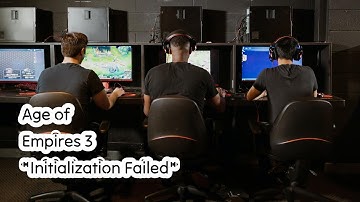 Age of Empires 3 "Initialization Failed"
