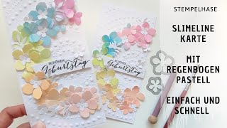 Tutorial Anleitung In Regenbogenpastell Basteln