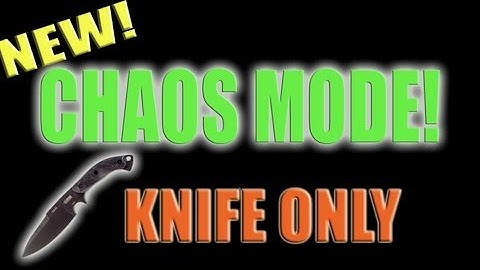 New MW3 Chaos Mode! Knife Only Fun!
