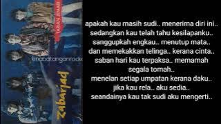 Zabarjad jika kau rela (KARAOKE)