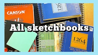 A look into all my current sketchbooks 📚 by Gabriella Rita Art 398 views 5 months ago 18 minutes