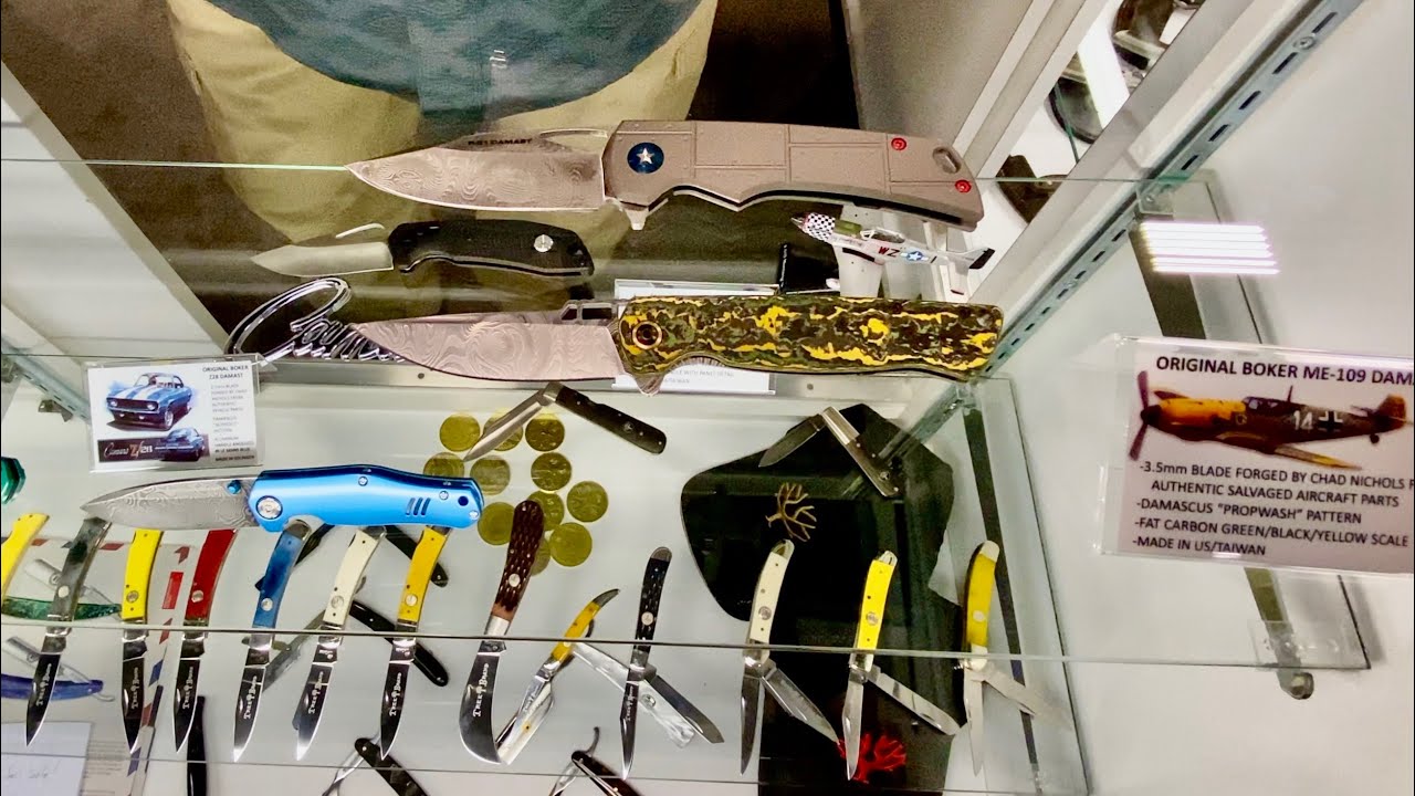 Blade Show Texas 2024 - New Boker Blades - YouTube