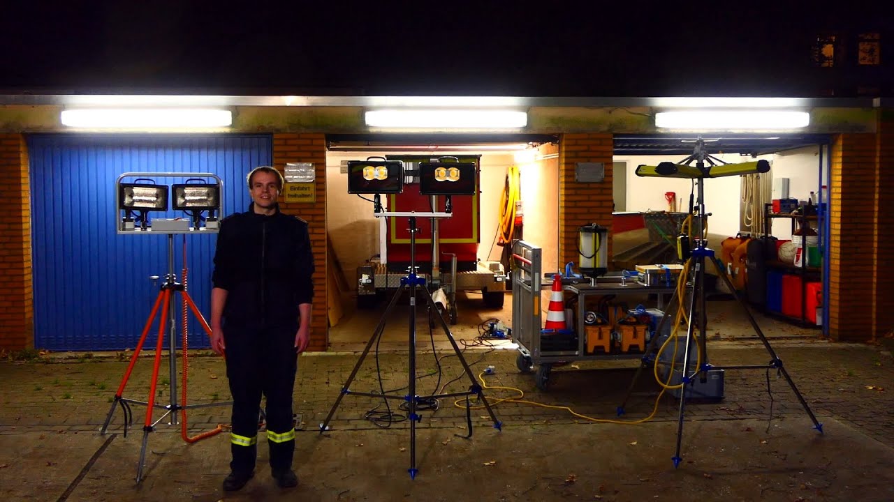 Jugendfeuerwehr - Ausleuchten