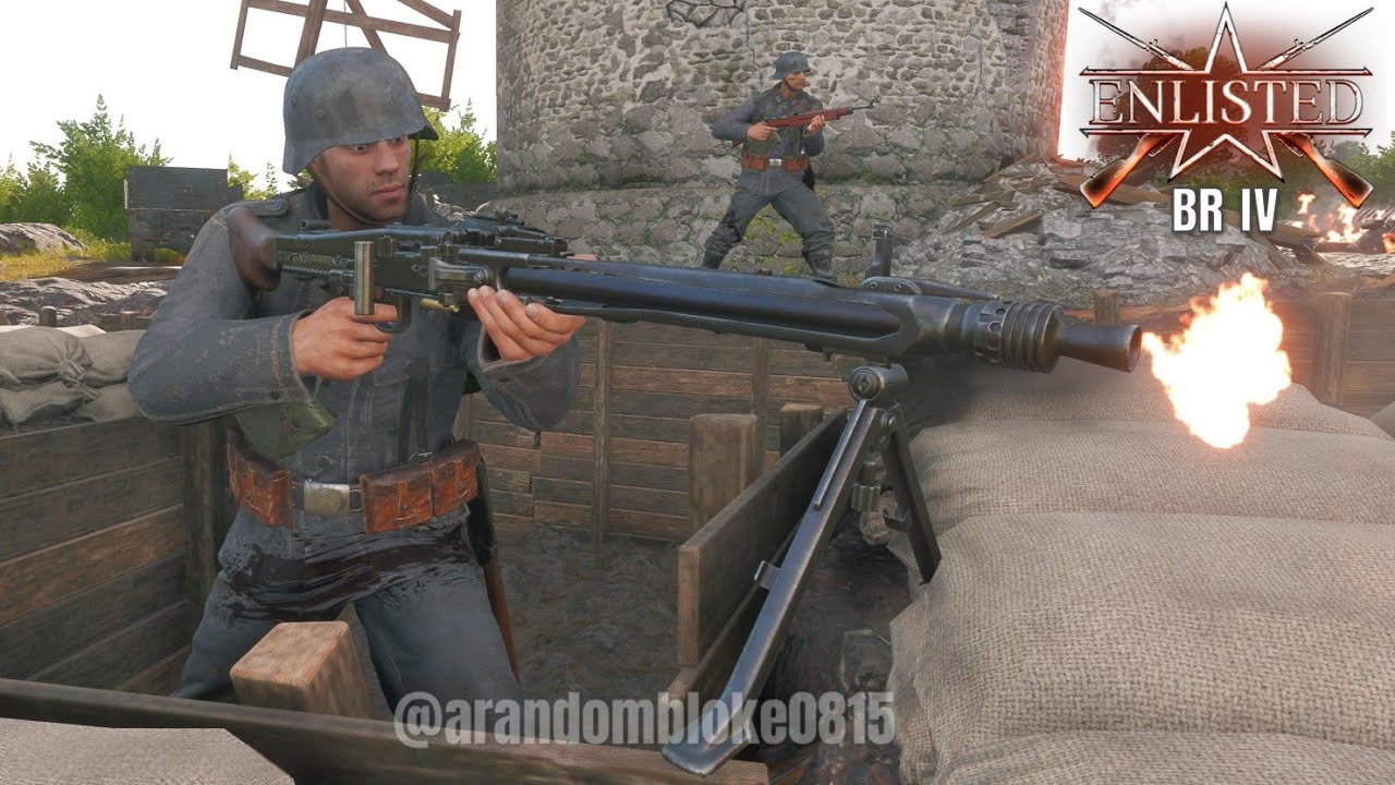 Enlisted; Perelle Village Attack! - Germany Tier IV PS5 Gameplay