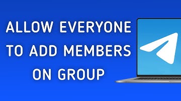 How To Allow Everyone From Adding Members On Group On Telegram App On PC (New Update)