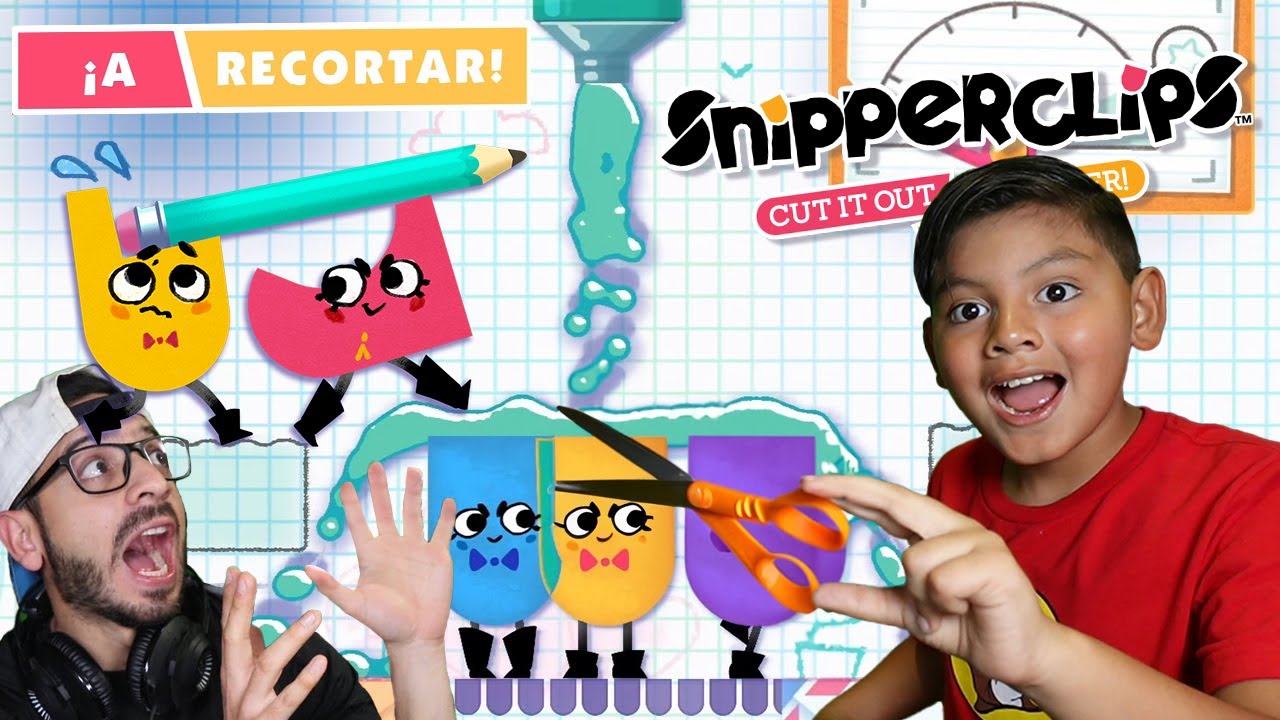 Luchas Locas en Snipper Clips | SnipperClips Capitulo 4 | Juegos Karim Juega