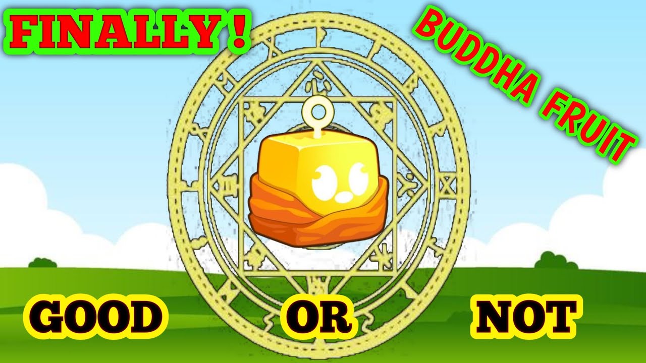 Finally I Got BUDDHA FRUIT Good Or Not ? Roblox blox fruits - YouTube