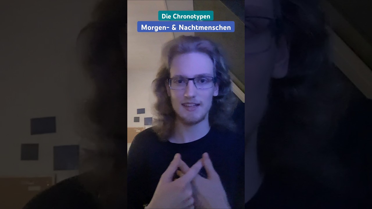 Innere Uhr: #Nachteule oder #Lerche? || #zeit #schlaf #circadian #rhythmus #wissen #chronobiologie