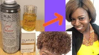 Olaplex No.7 and IGK Good Behavior  for Naturals??? Review