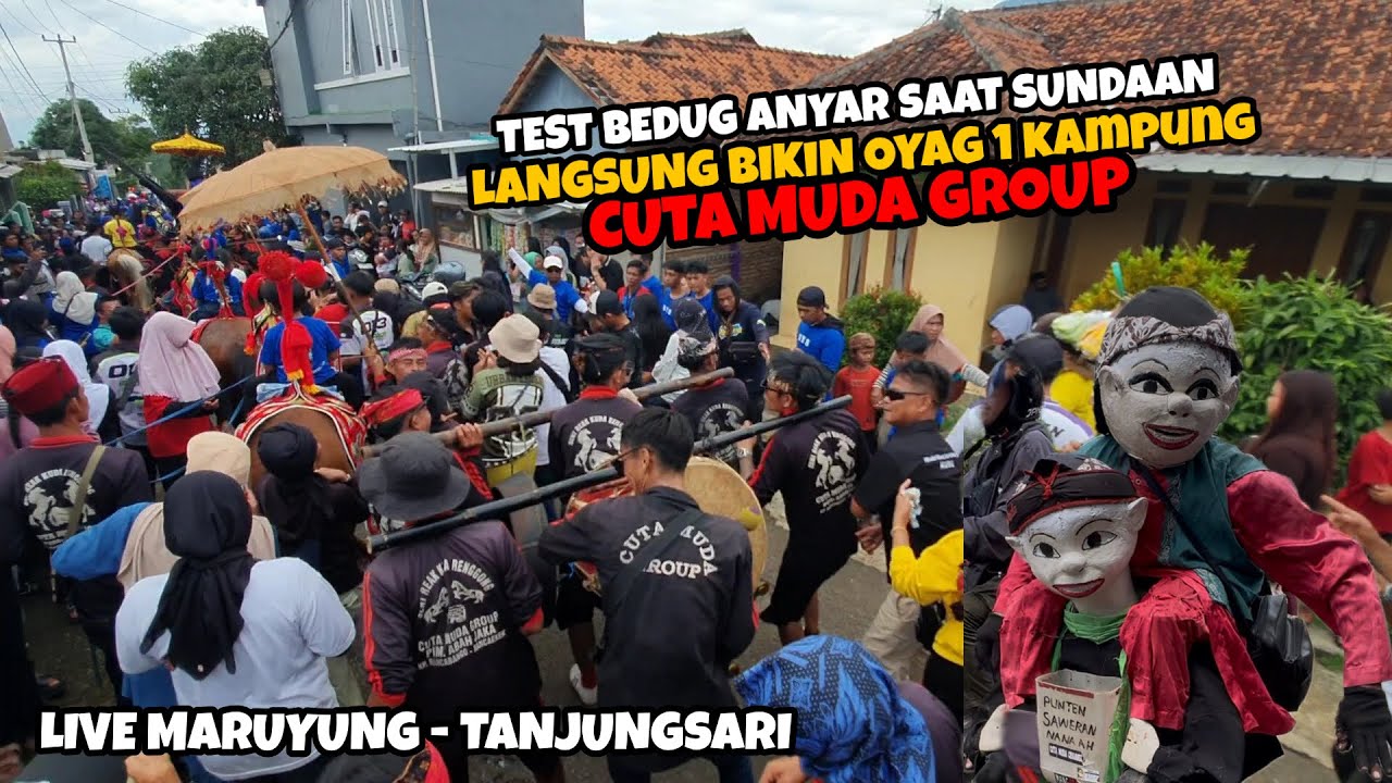 BEDUG TERBARU BIKIN OYAG 1 KAMPUNG‼️ CUTA MUDA GROUP LIVE MARUYUNG TANJUNGSARI