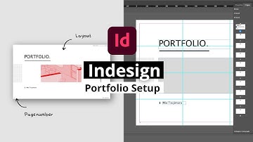 How to set up Interior design Portfolio using Indesign | Beginner Tutorial